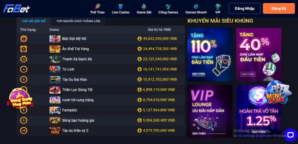 Chương trình khuyến mãi đặc biệt 678bet nhà cái